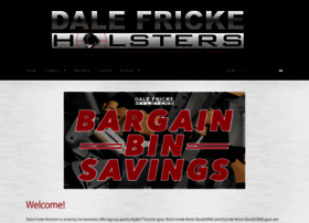 dalefrickeholsters.com preview