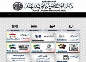 darululoom-deoband.com preview