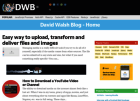 davidwalsh.name preview