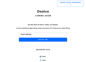 dealuxstore.com preview