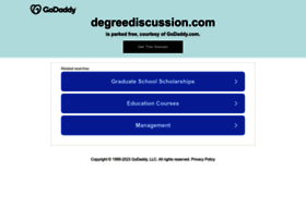 degreediscussion.com preview