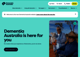 dementia.org.au preview