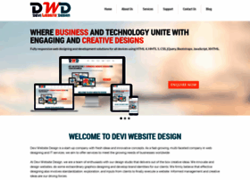 deviwebsitedesign.com preview