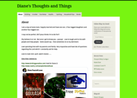 dianesthoughts.wordpress.com preview