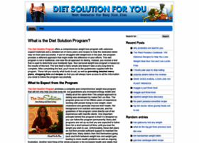 dietsolutionforyou.org preview
