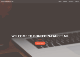 dogecoin-faucet.ml preview