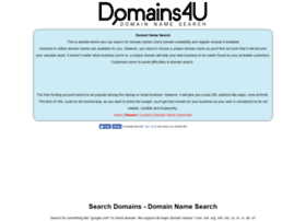 domains4u.org preview