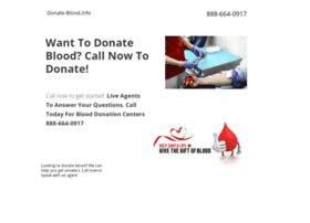 donate-blood.info preview