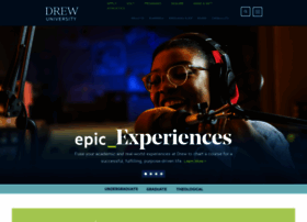 drew.edu preview
