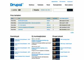 drupal.hu preview