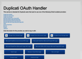 duplicati-oauth-handler.appspot.com preview