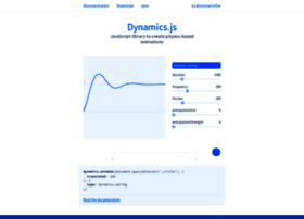 dynamicsjs.com preview