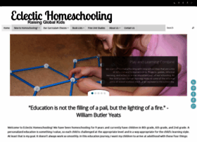 eclectic-homeschool.com preview