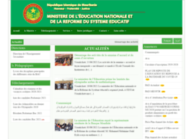 education.gov.mr preview