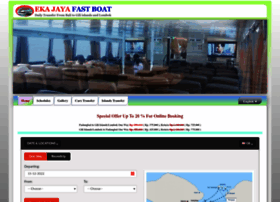 ekajayafastboat.com preview