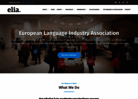 elia-association.org preview