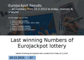 eurojackpot-results.eu preview