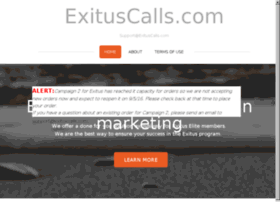 exituscalls.com preview