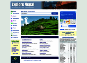 explorenepal.com preview