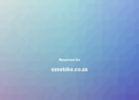 ezeebike.co.za preview