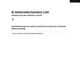 familysavings.com preview