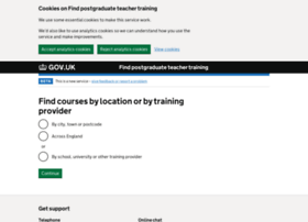 find-postgraduate-teacher-training.service.gov.uk preview