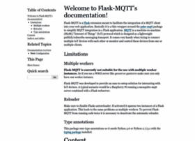 flask-mqtt.readthedocs.io preview
