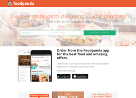foodpanda.in preview