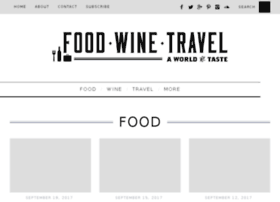 foodwinetravel.blog preview