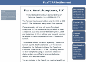 foxtcpasettlement.com preview