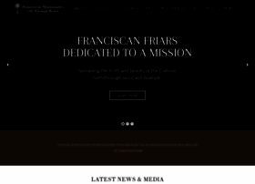 franciscanmissionaries.com preview