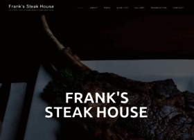 frankssteakhouse.com preview