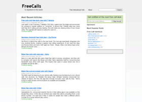 freecallsto.com preview