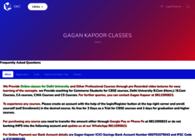 gagankapoorclasses.com preview