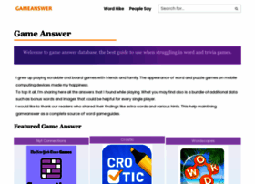 gameanswer.net preview