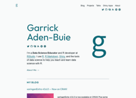 garrickadenbuie.com preview