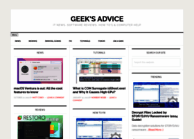 geeksadvice.com preview