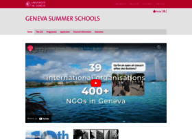 genevasummerschools.ch preview