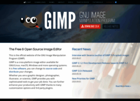 gimp.org preview