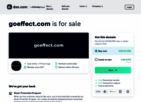 goeffect.com preview