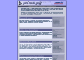 good-music-guide.com preview