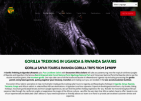 gorilla-tracking-uganda.com preview