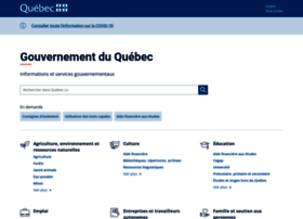 gouv.qc.ca preview