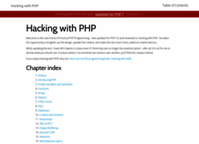 hackingwithphp.com preview