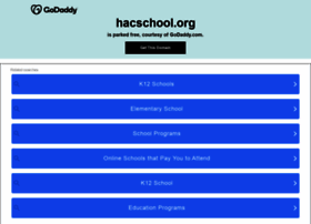 hacschool.org preview