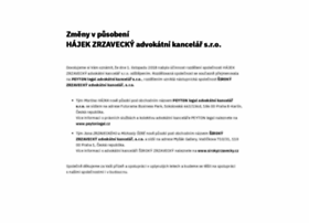 hajekzrzavecky.cz preview