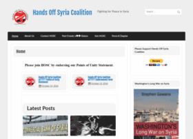 handsoffsyriacoalition.net preview