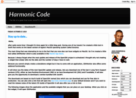 harmoniccode.blogspot.com preview
