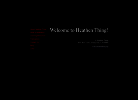 heathenthing.org preview