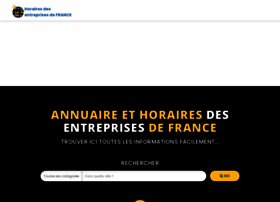 horaire-et-annuaire.fr preview